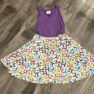 Princess Awesome Pi-themed math dress